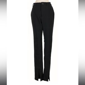DANIELLE BERNSTEIN Black High-Waisted Trouser Jeggings